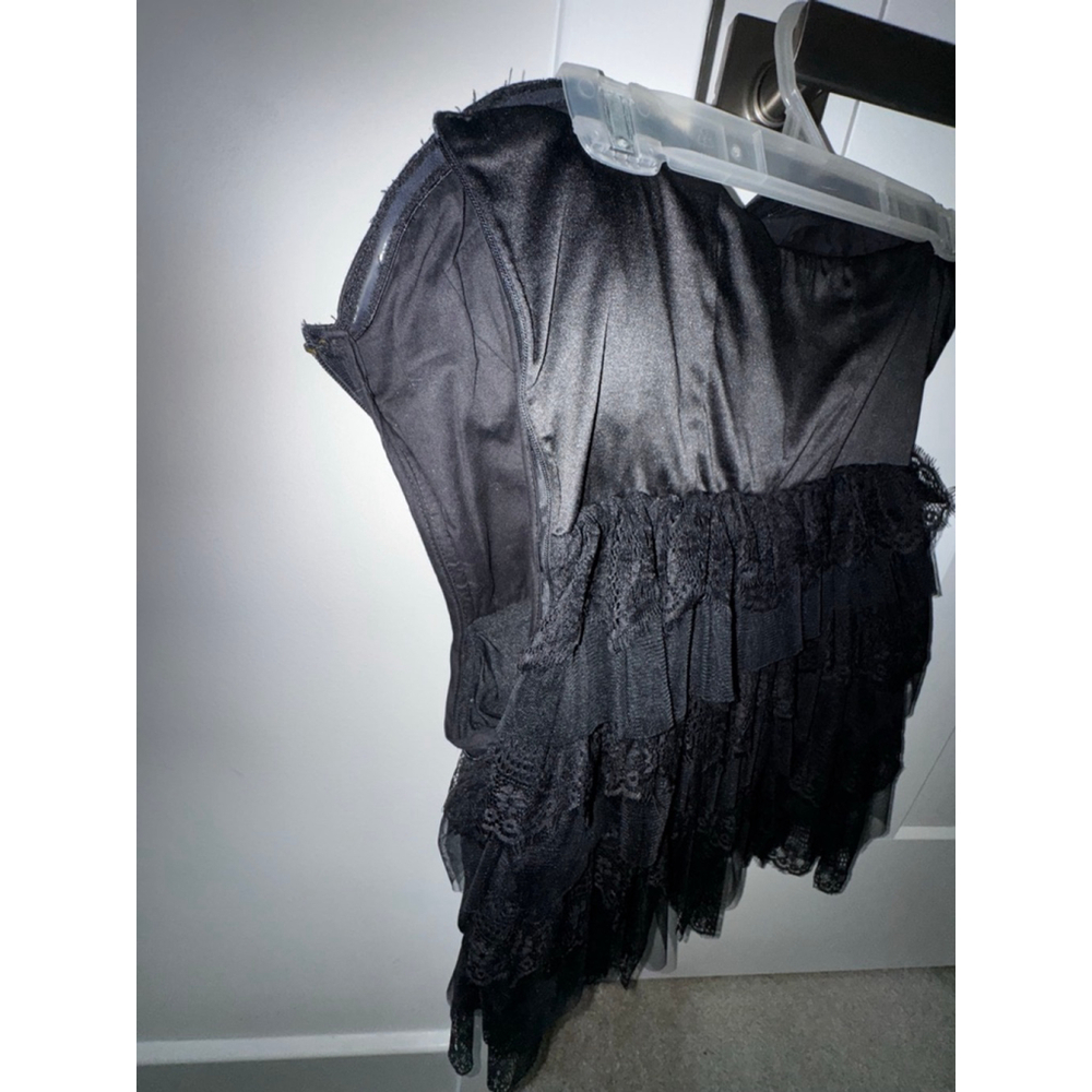 Women's Twenty One Black Strapless Dress M - Picture 4 of 6